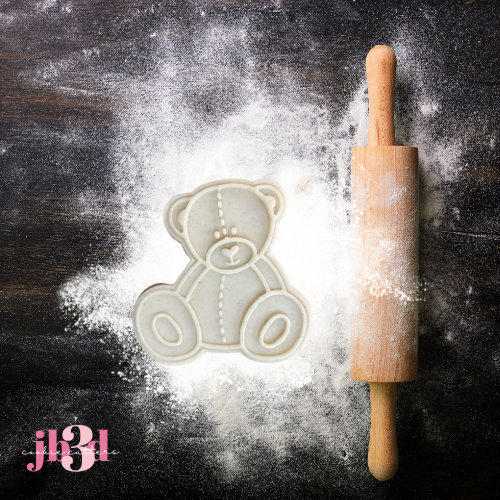 Teddy Bear - Cutter & Debosser Stamp