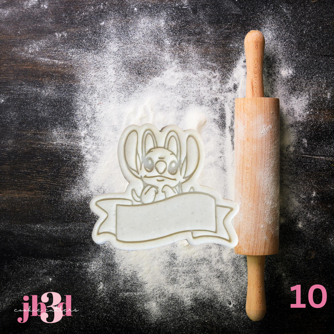 STITCH BIRTHDAY Cutters & Embosser Stamps