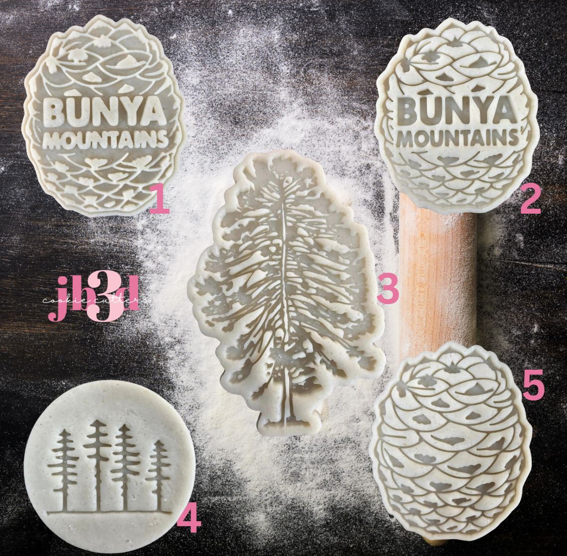Bunya Mountains Cutters & Stamps