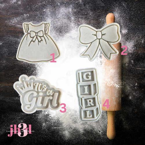 It's a girl - Cutters & Embossers