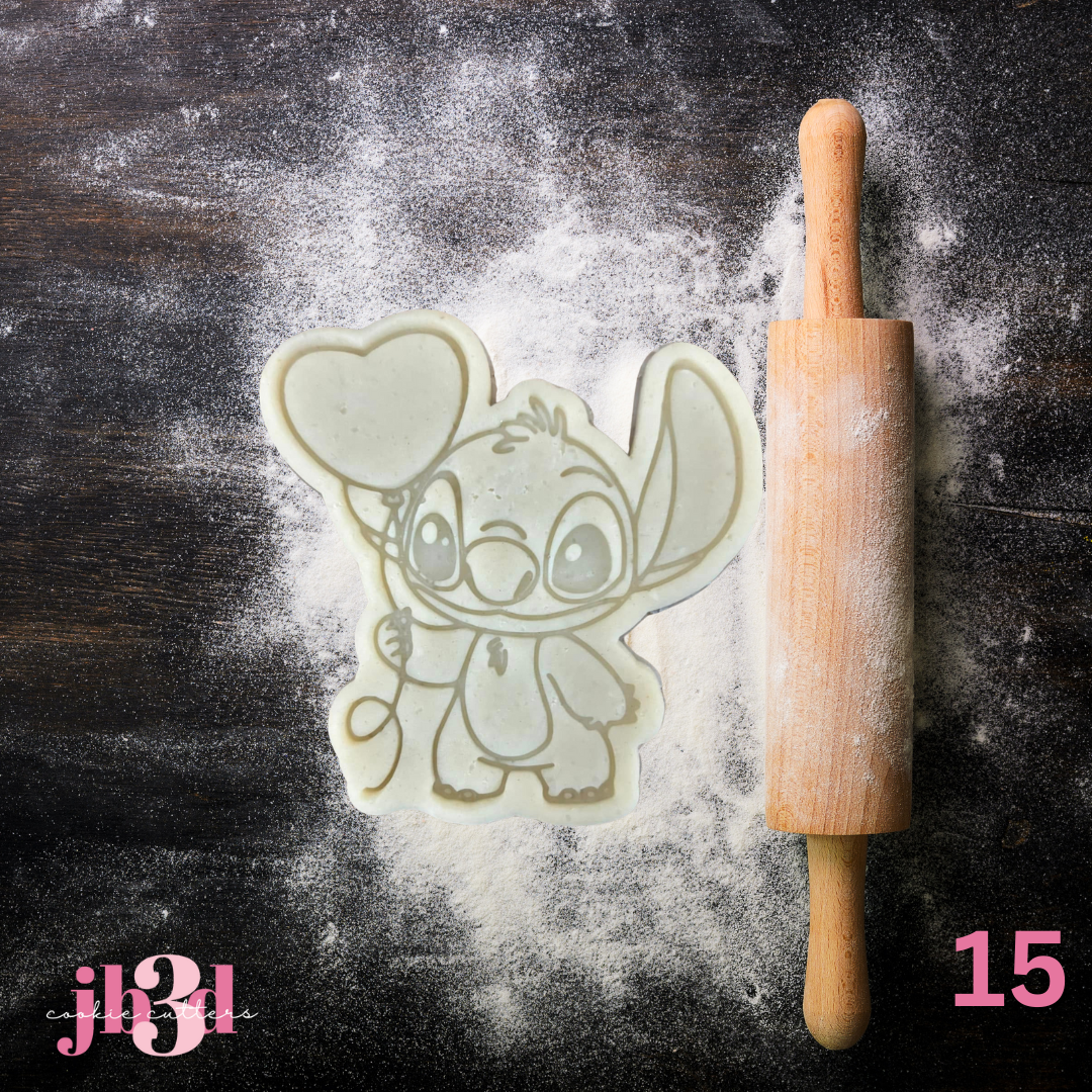 STITCH BIRTHDAY Cutters & Embosser Stamps