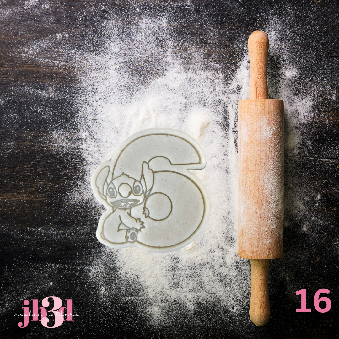 STITCH BIRTHDAY Cutters & Embosser Stamps