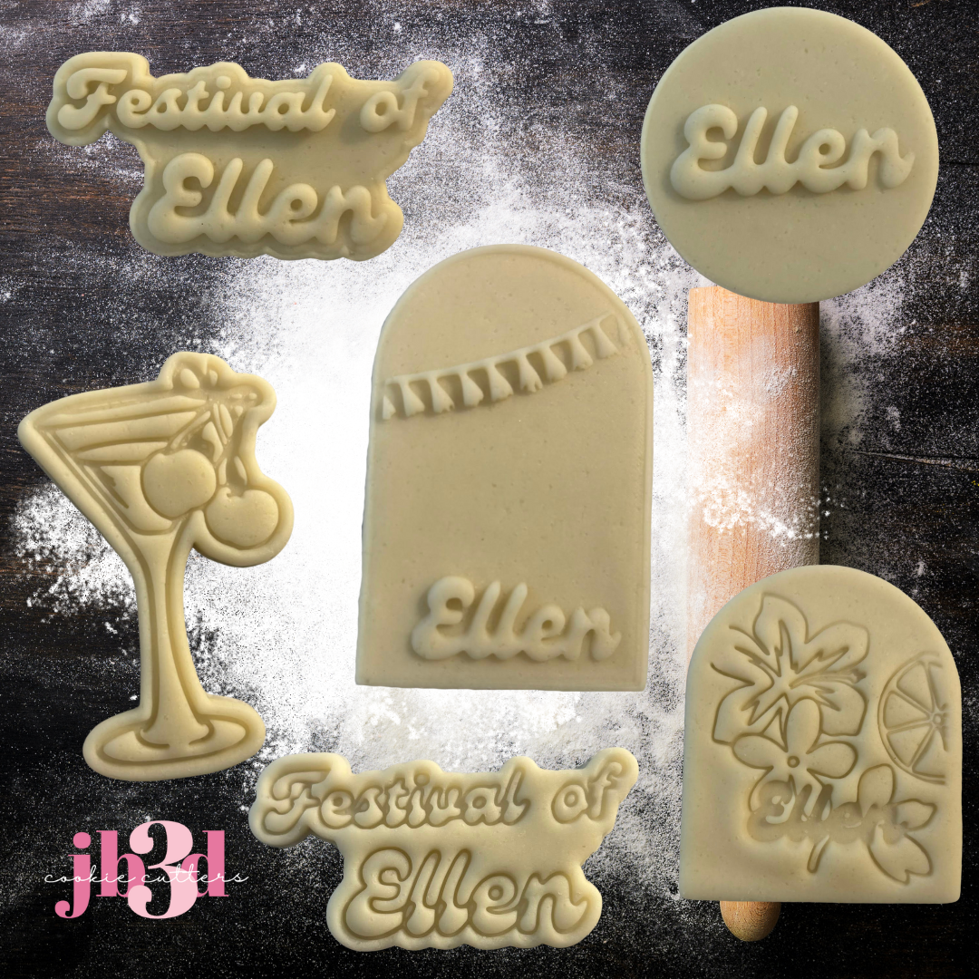 CUSTOM ELLEN SET - Cutters & Stamps