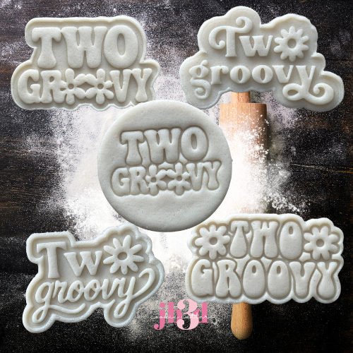 TWO GROOVY - Cutters & Stamps