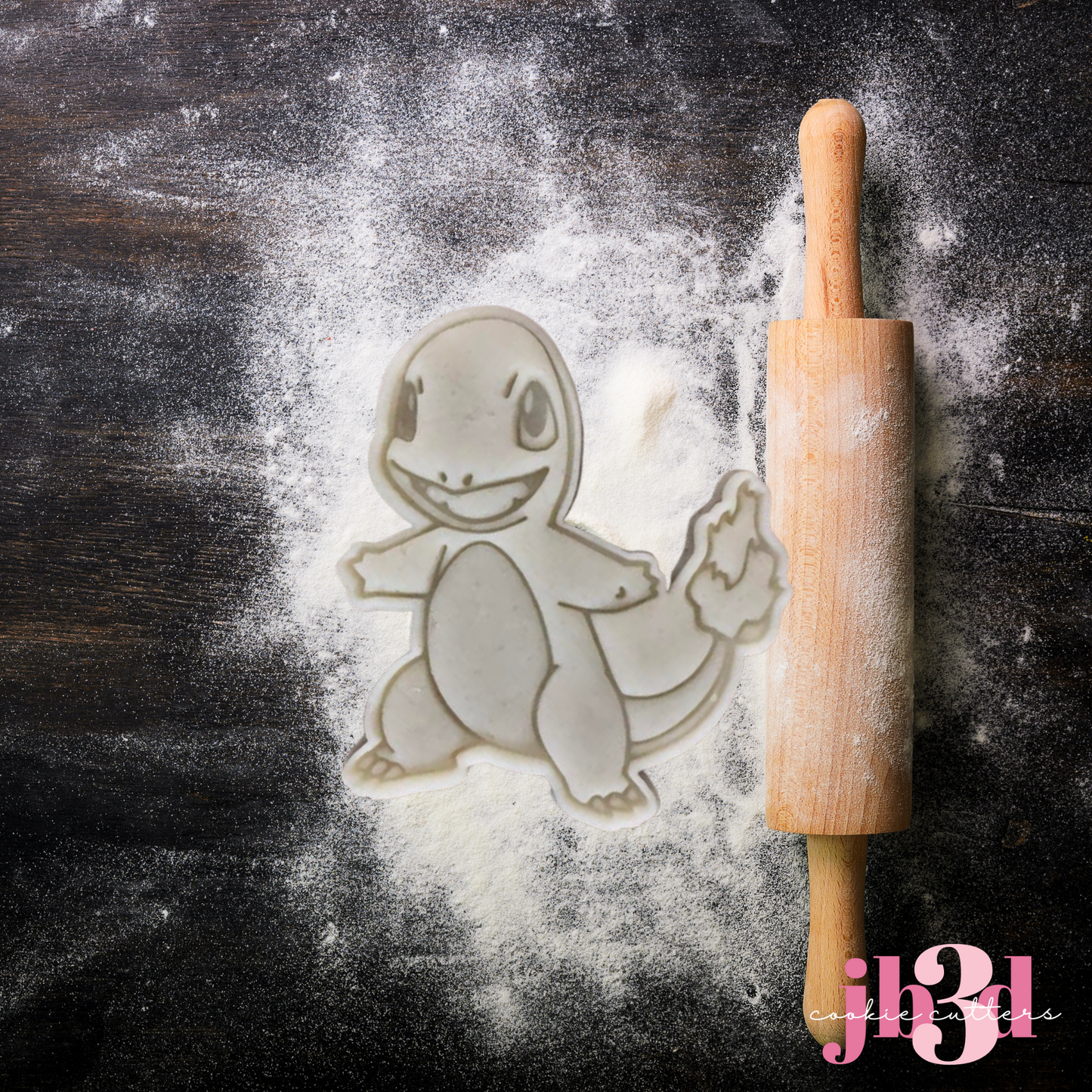 CHARMANDER - Pokemon Cutter & Embosser Stamp