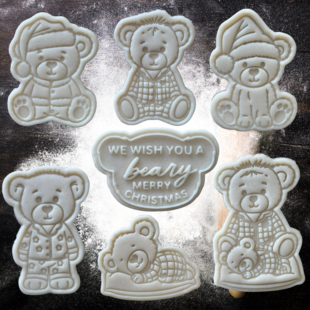BEARY CHRISTMAS - Cutters & Stamps