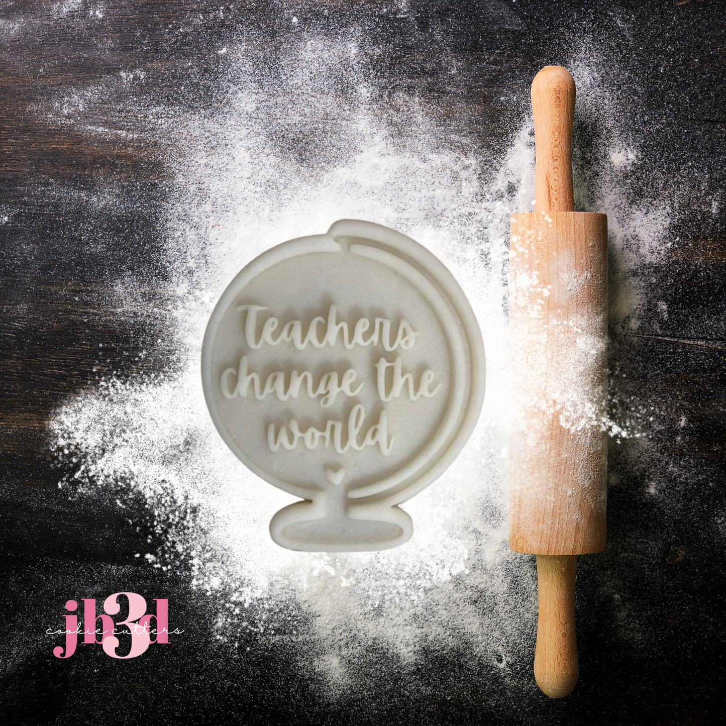 Teachers change the world - Cutter & Debosser Stamp