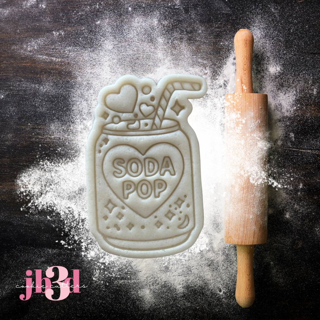 Kpop - Soda Pop Cutter & Embosser Stamp