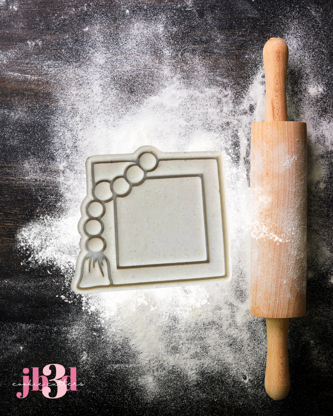 Birth Announcement board Cutter & Embosser Stamp