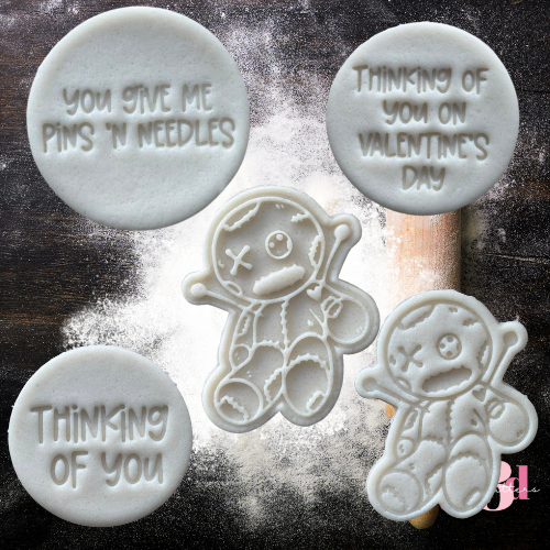 Voodoo Valentine - Cutters & Embosser/Debosser Stamps