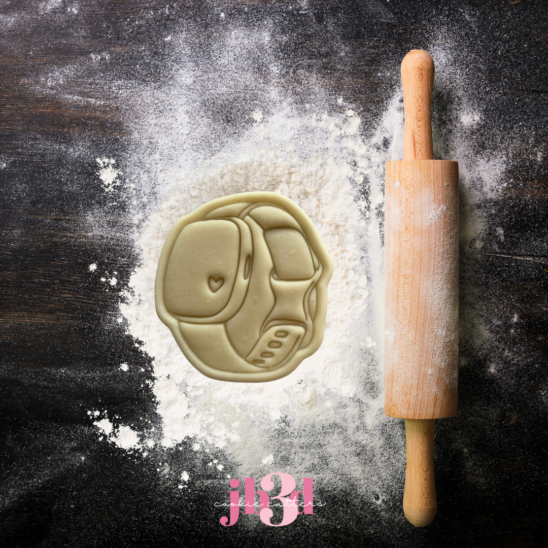 Smart Watch - Cutter & Embosser Stamp