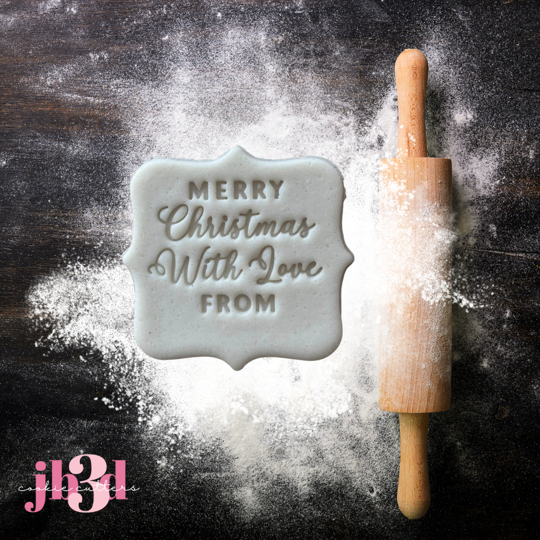 Merry Christmas With Love From - Cutter & Embosser Street