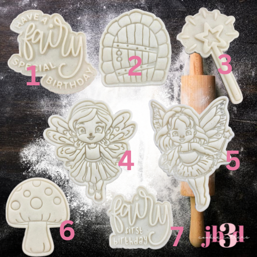 Fairy Set - Fairies Cutters & Stamps