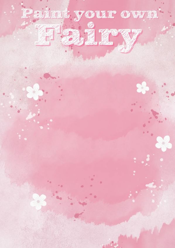 COOKIE BACKER - Paint your own Fairy