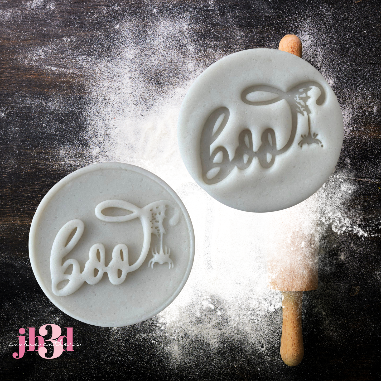 Boo - Halloween 70mm Stamps embosser/debosser