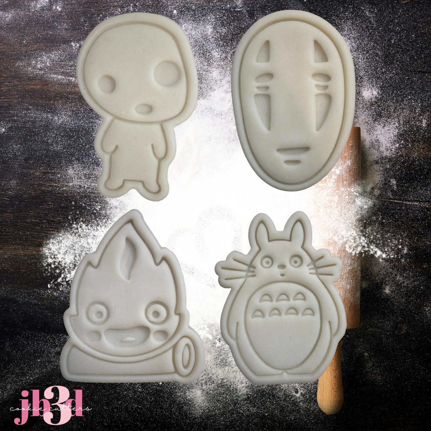 Japanese Studio Ghibli - Set or singles - Cutters & Embosser Stamps