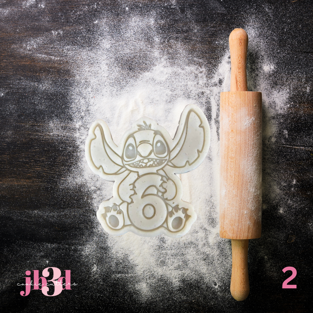 STITCH BIRTHDAY Cutters & Embosser Stamps