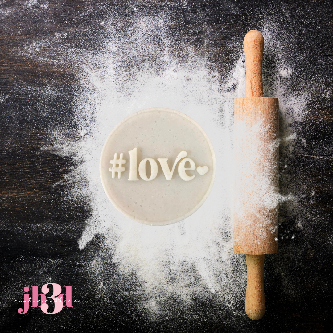 #love. 70mm Debosser Stamp