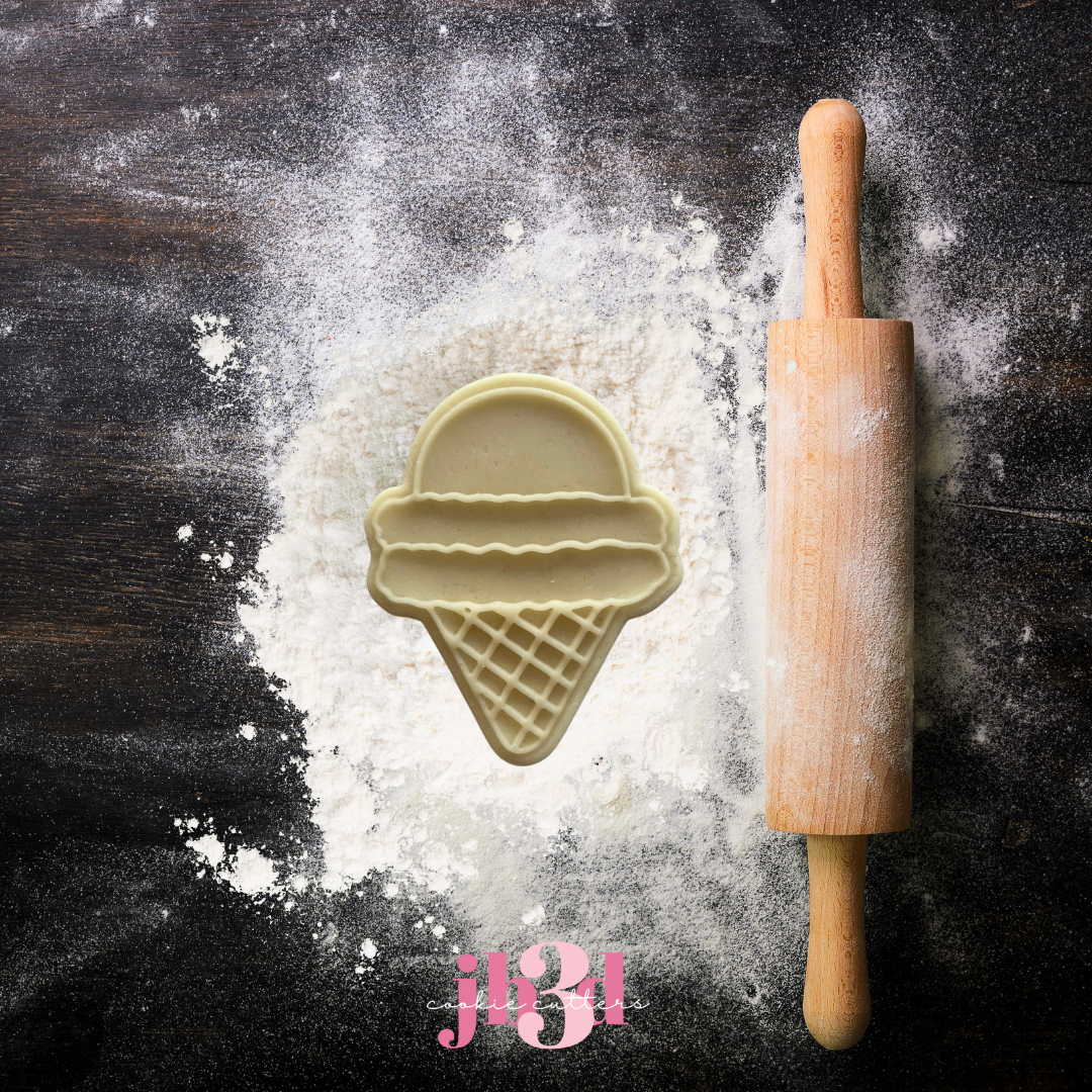 Ice cream - Cutter & Debosser Stamp