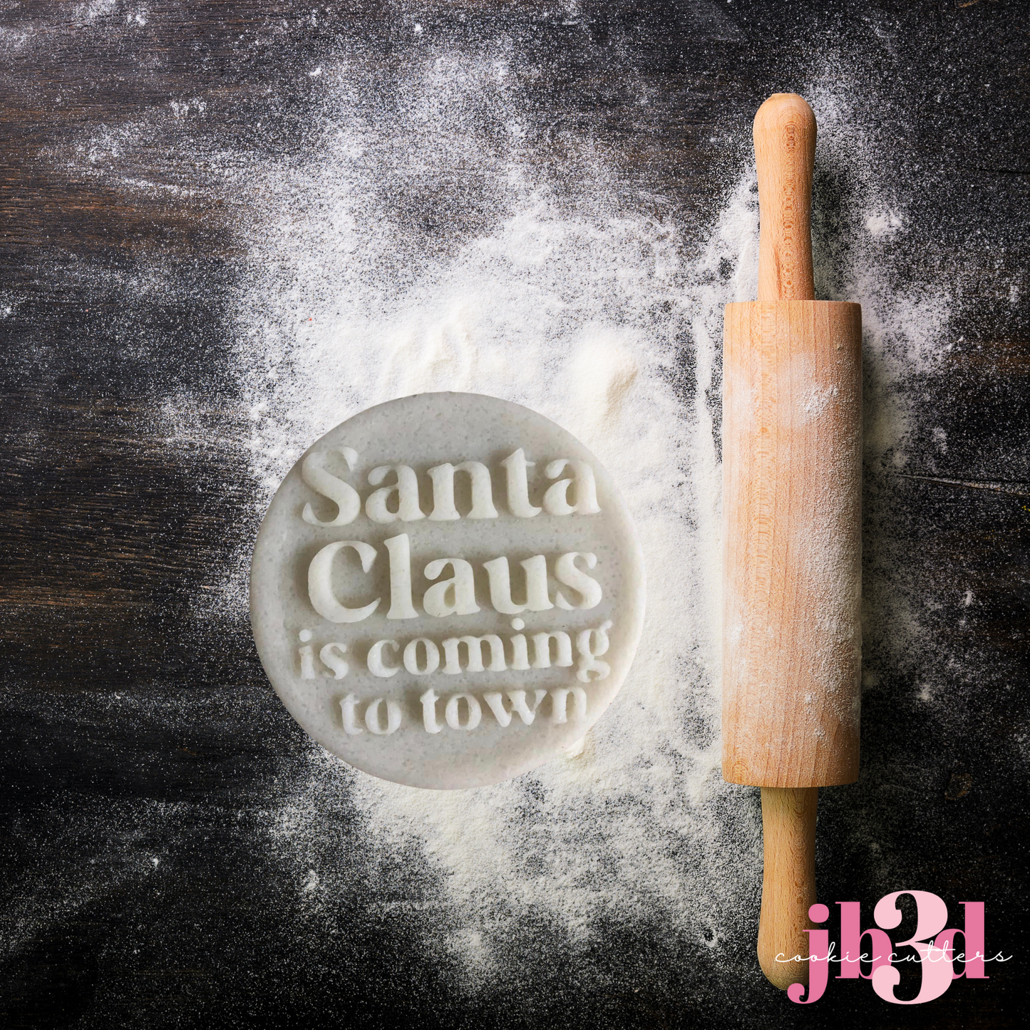 Santa Baby & Santa Claus is coming to town - Debosser stamps