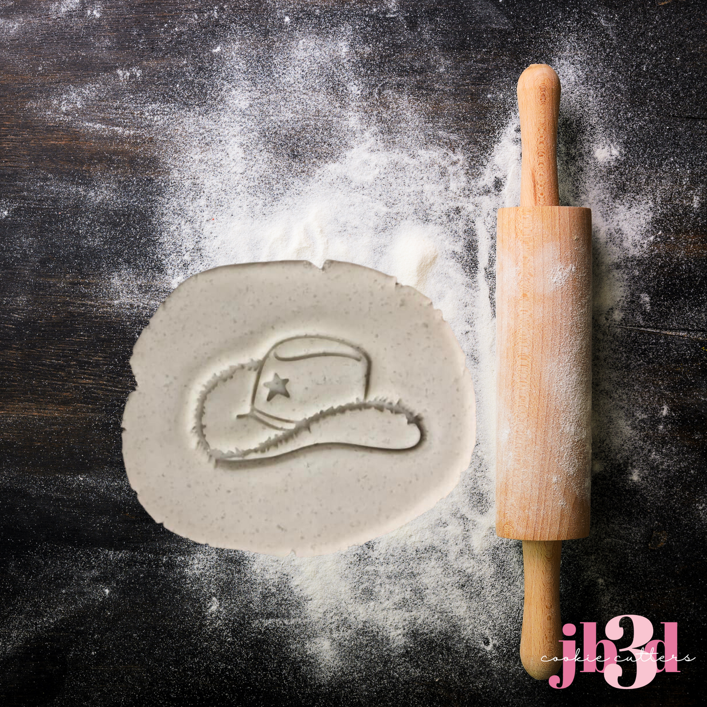 Fluffy Cowgirl Hat - Cutters Debosser & Embosser