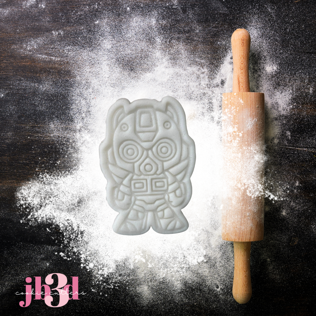 Bumblebee Chibbi - Cutter & Embosser Stamp