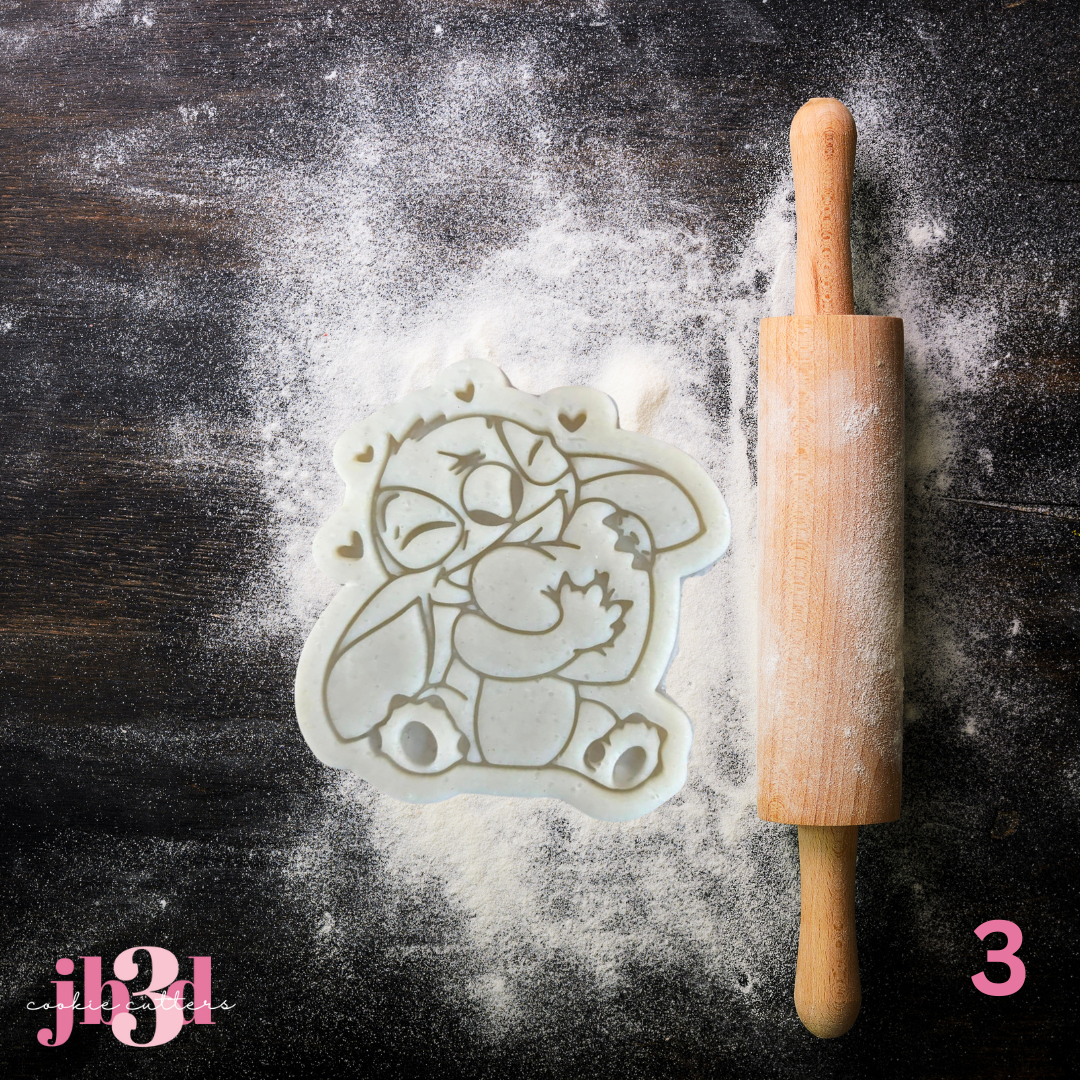 STITCH BIRTHDAY Cutters & Embosser Stamps