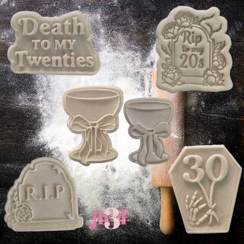 Death to my 20's Thirty Set - Cutters & Stamps