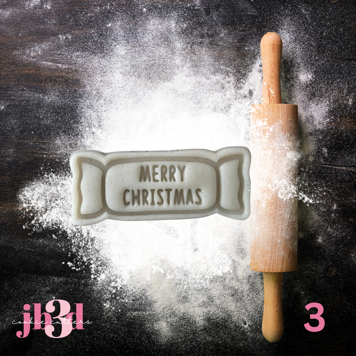 Mini Merry Christymas Bon Bon Christmas Crackers - Cutters & Embossers