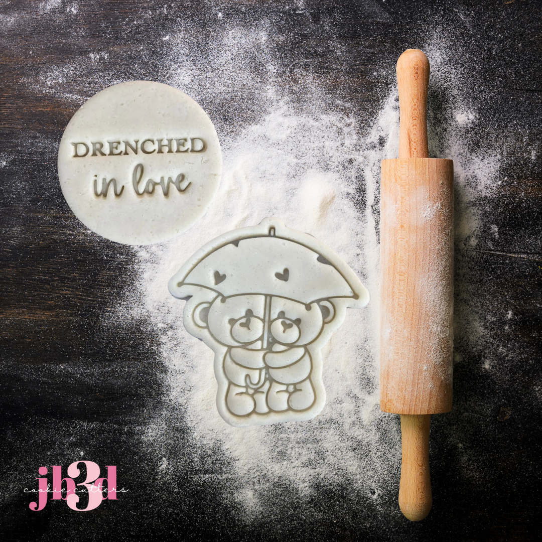 Drenched in Love - Cutte & Embosser Stamps