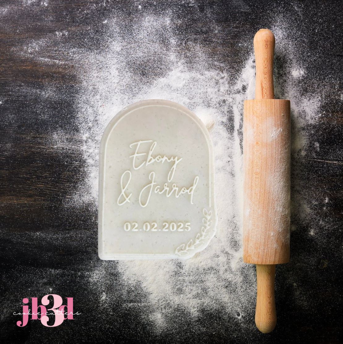 Wedding Custom - Cutter & Debosser Stamp