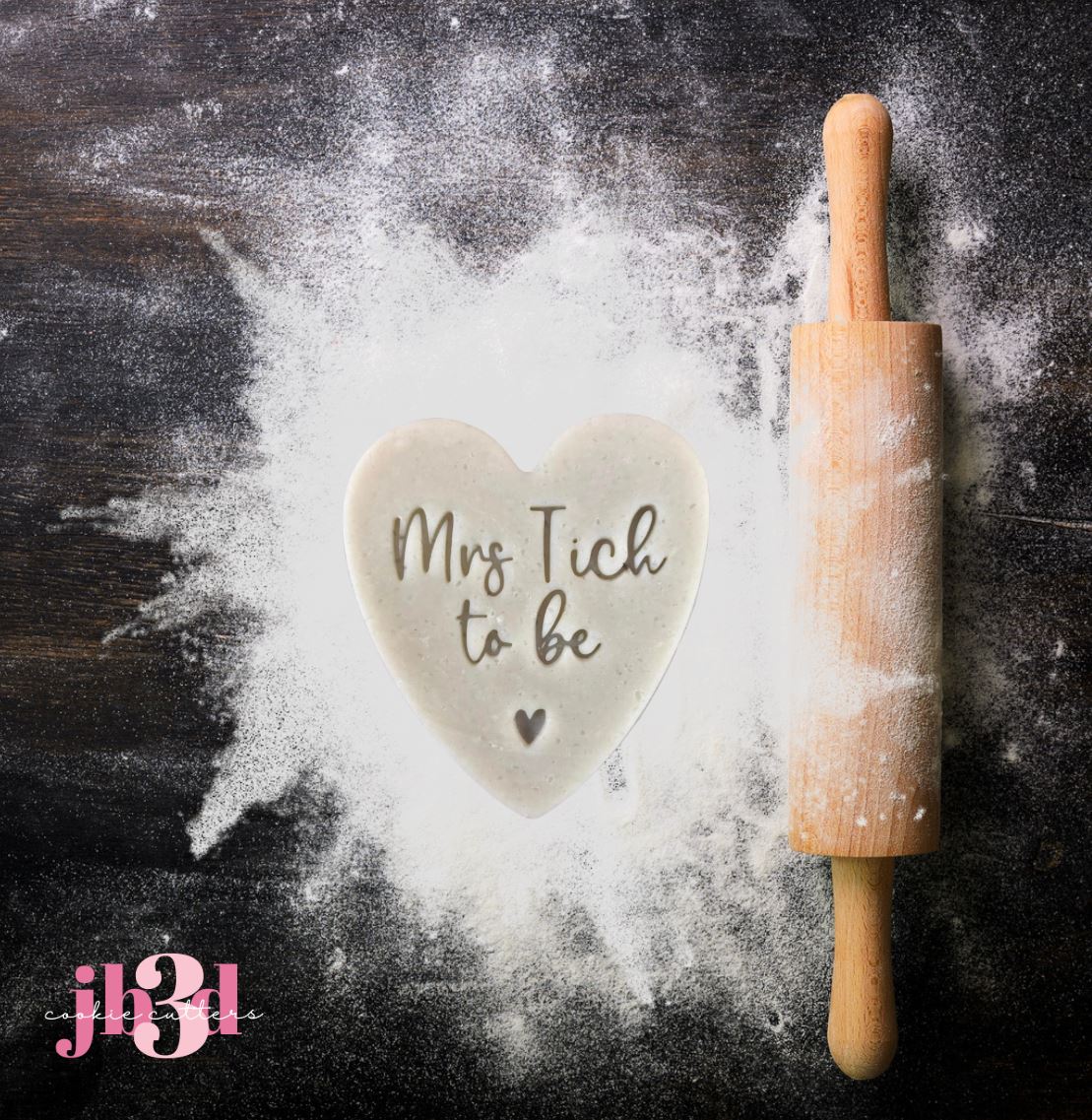 Custom Mrs to be Stamp - Custom size