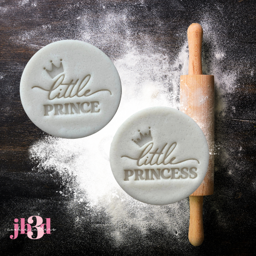 Little PRINCE Little PRINCESS - Cutters & Debosser / Embosser Stamps