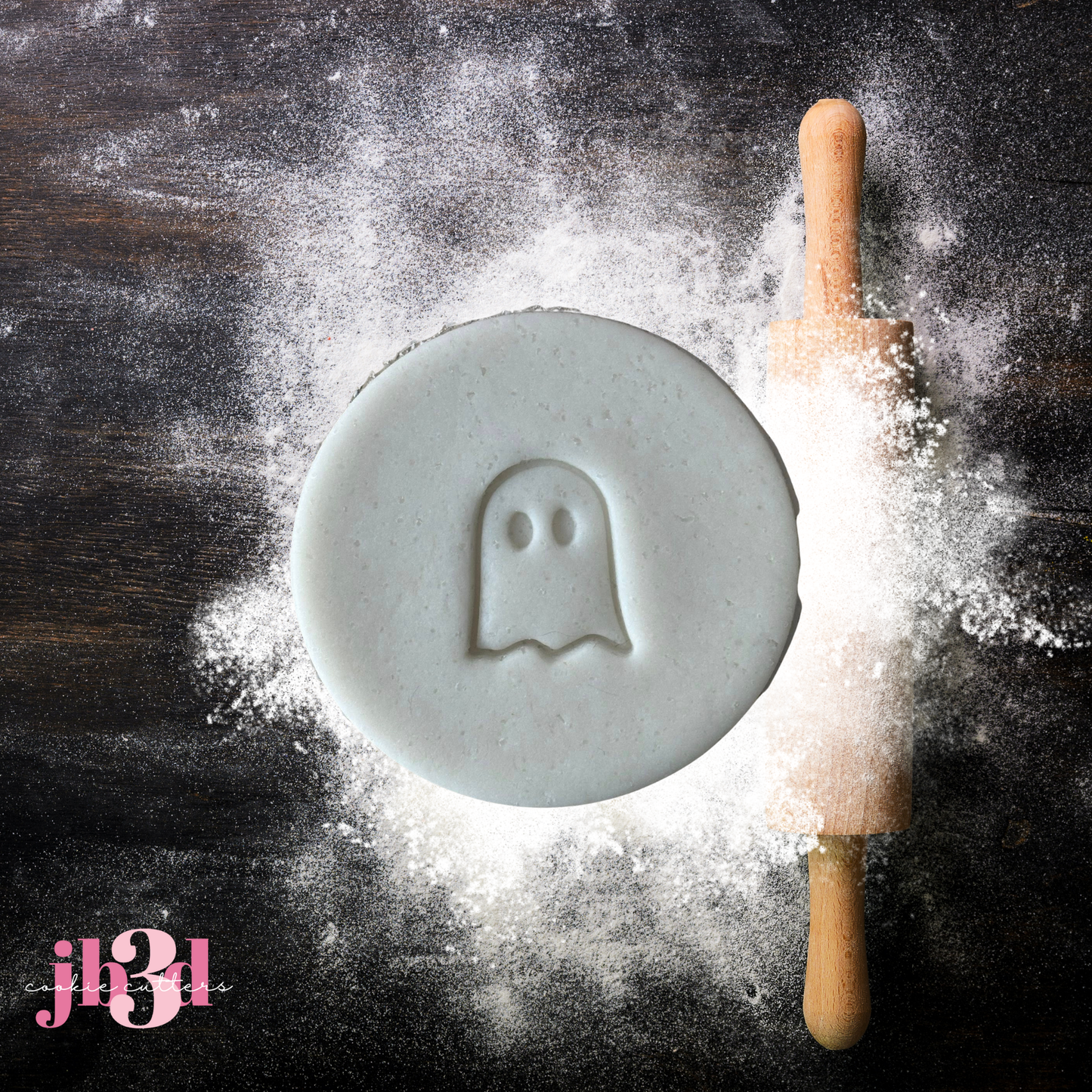 Little Ghost 70mm Embosser Stamp