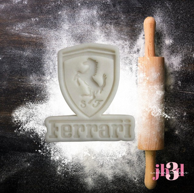 Ferarri Logo - Cutter & Embosser Stamp