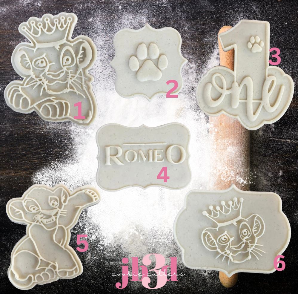 Lion King - Embosser & Debosser Cutter & Stamp Sets