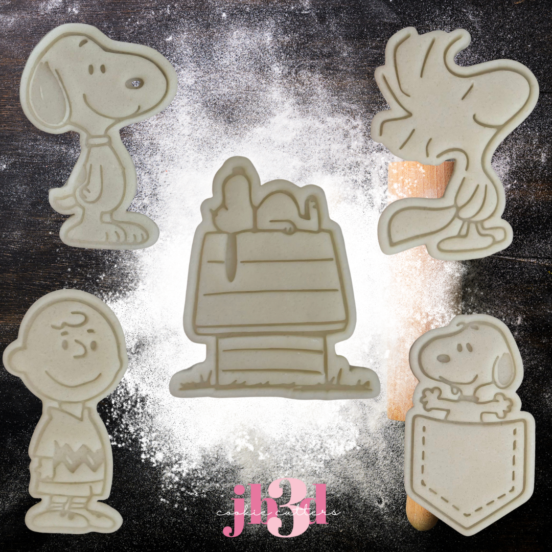 Snoopy Cutters & Embosser Stamps