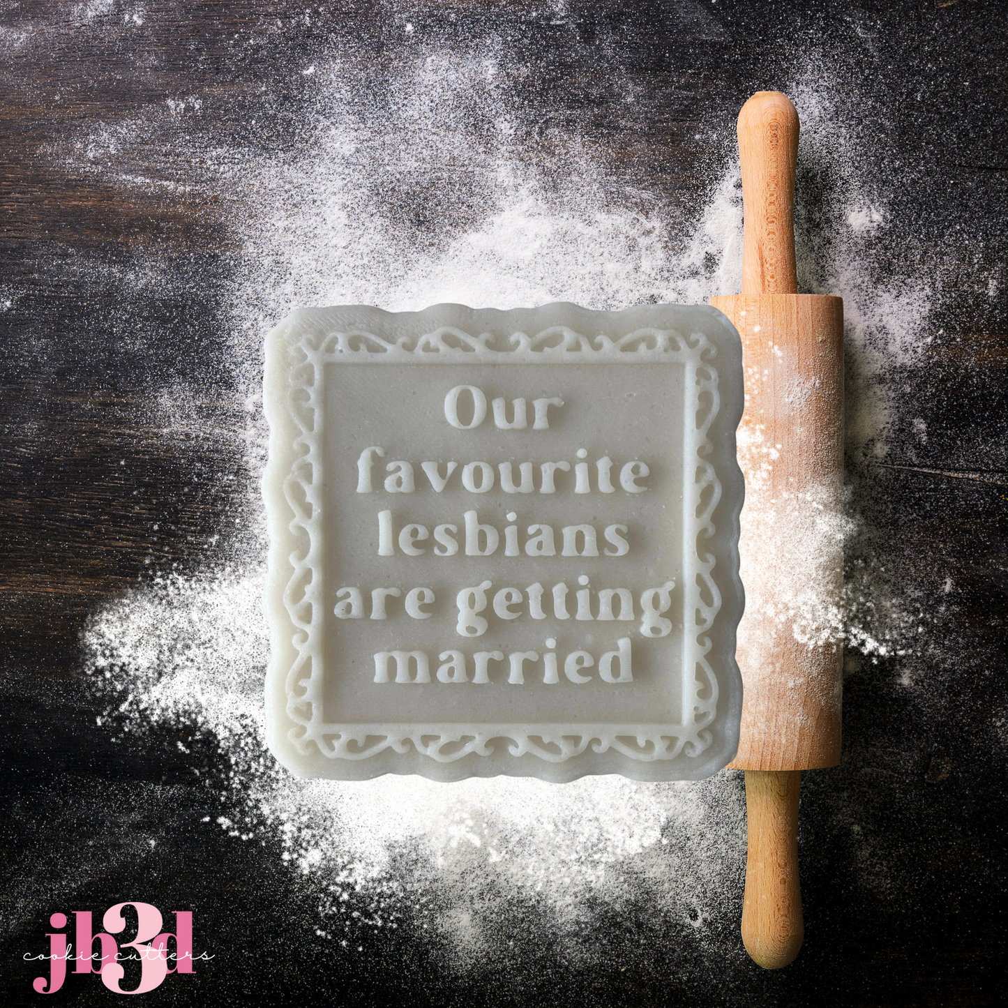 LESBI HENS - Lesbian Hens night/Wedding Cutters & Stamps