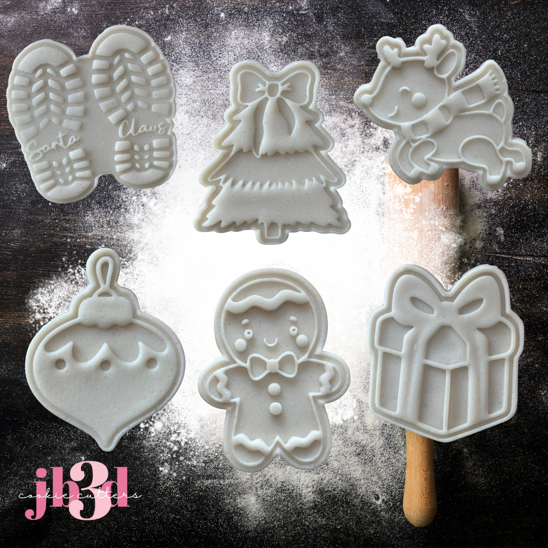 Mixed Christmas Cutters & Debosser Stamps