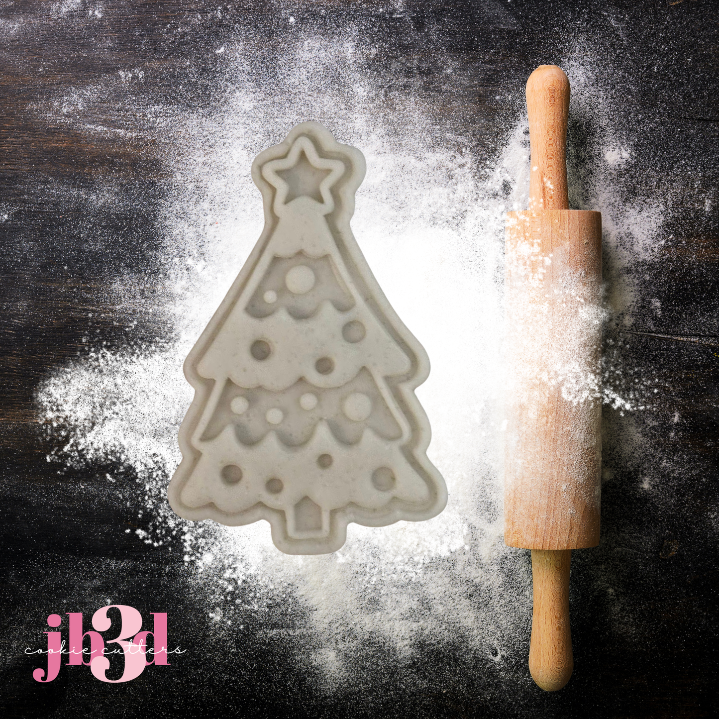 Christmas Tree - Cutter & Stamp