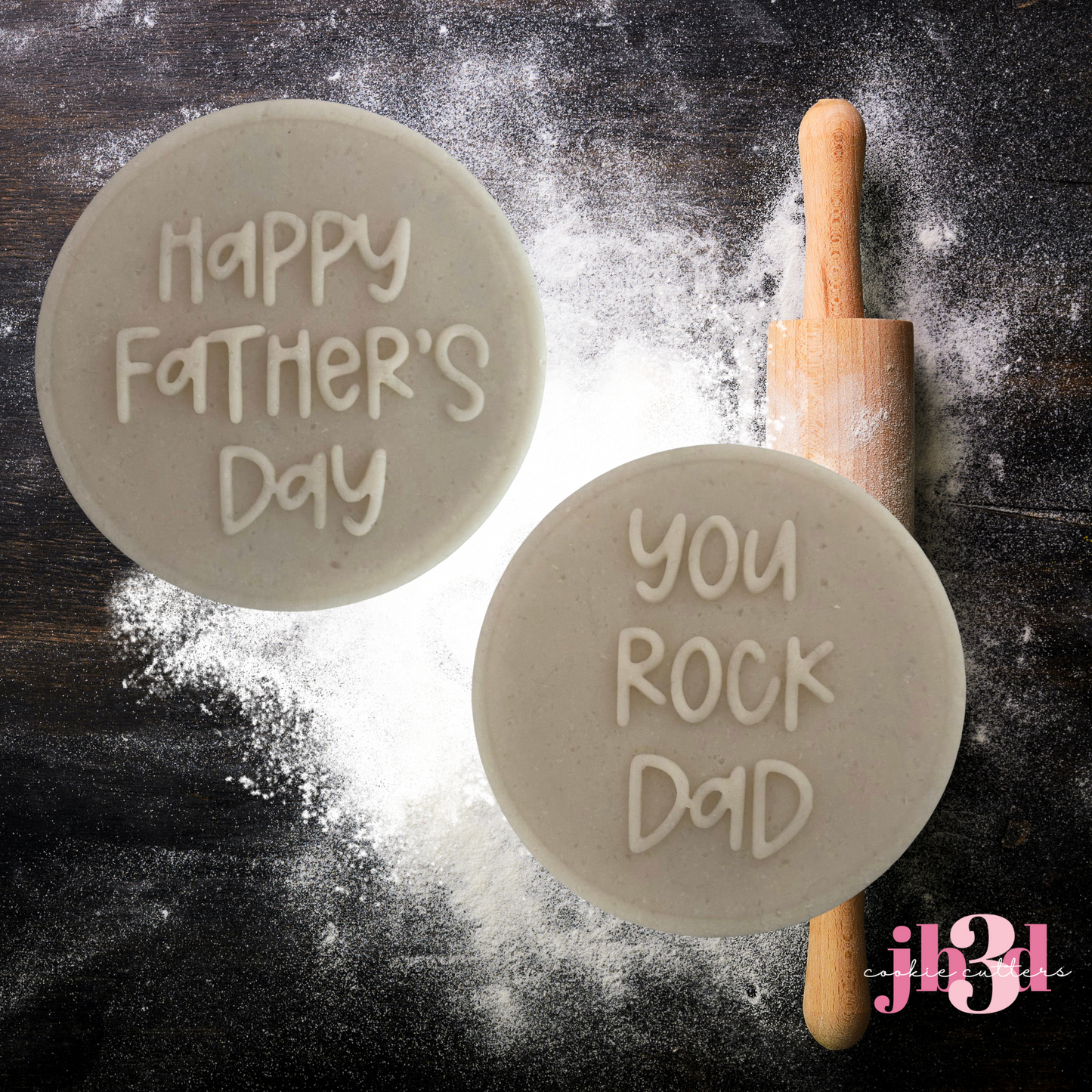 You Rock Dad - Fathers day Cutters & Stamps