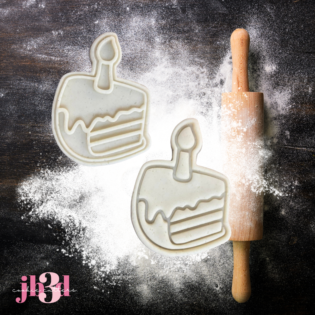 Cartoon Cake - Cutter & Embosser & Debosser Stamps