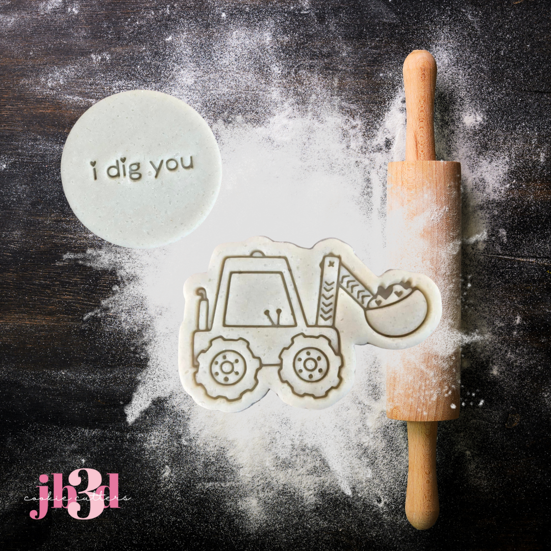 I dig you - Set Cutter & Embosser Stamps