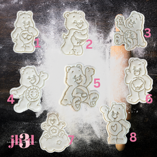 Care Bears - Cutters & Embosser Stamps