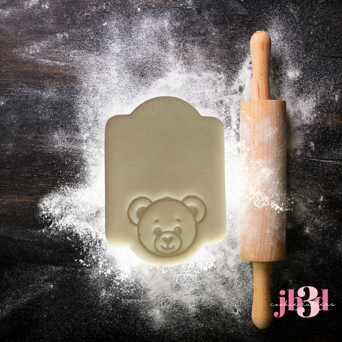 Baby Bear Set - Cutters & Embosser Stamps