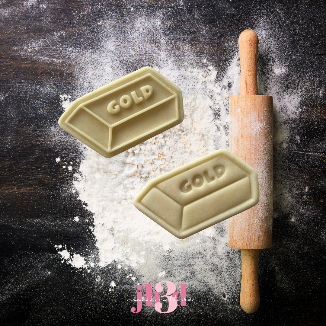 Gold Bar - Cutter & Debooser/Embosser Stamp