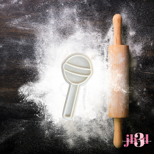 Lolly Pop Cutter & Debossser Stamp