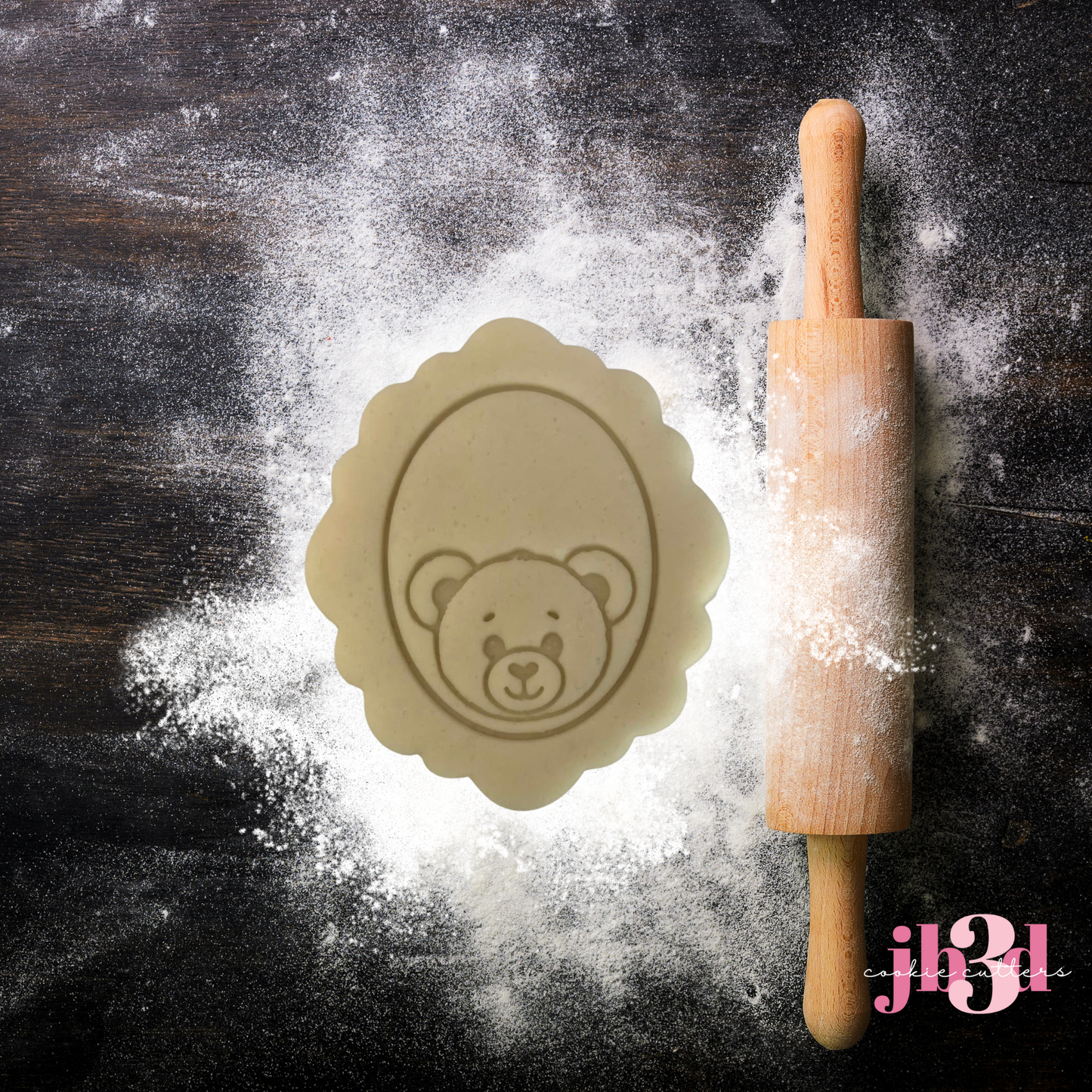 Baby Bear Set - Cutters & Embosser Stamps