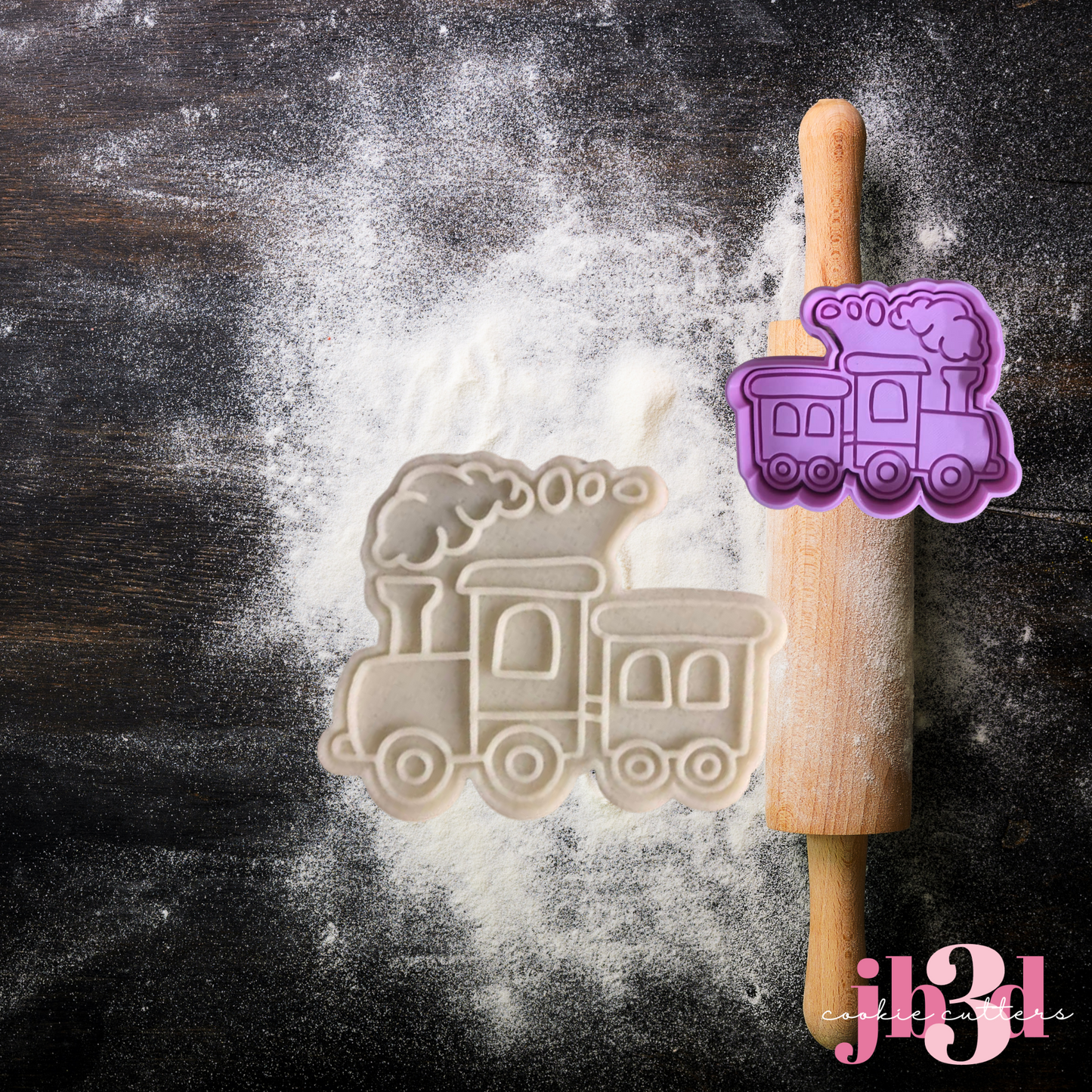 CHUGGA CHUGGA TWO TWO / CHOO CHOO I'M TWO Cutters & Stamps