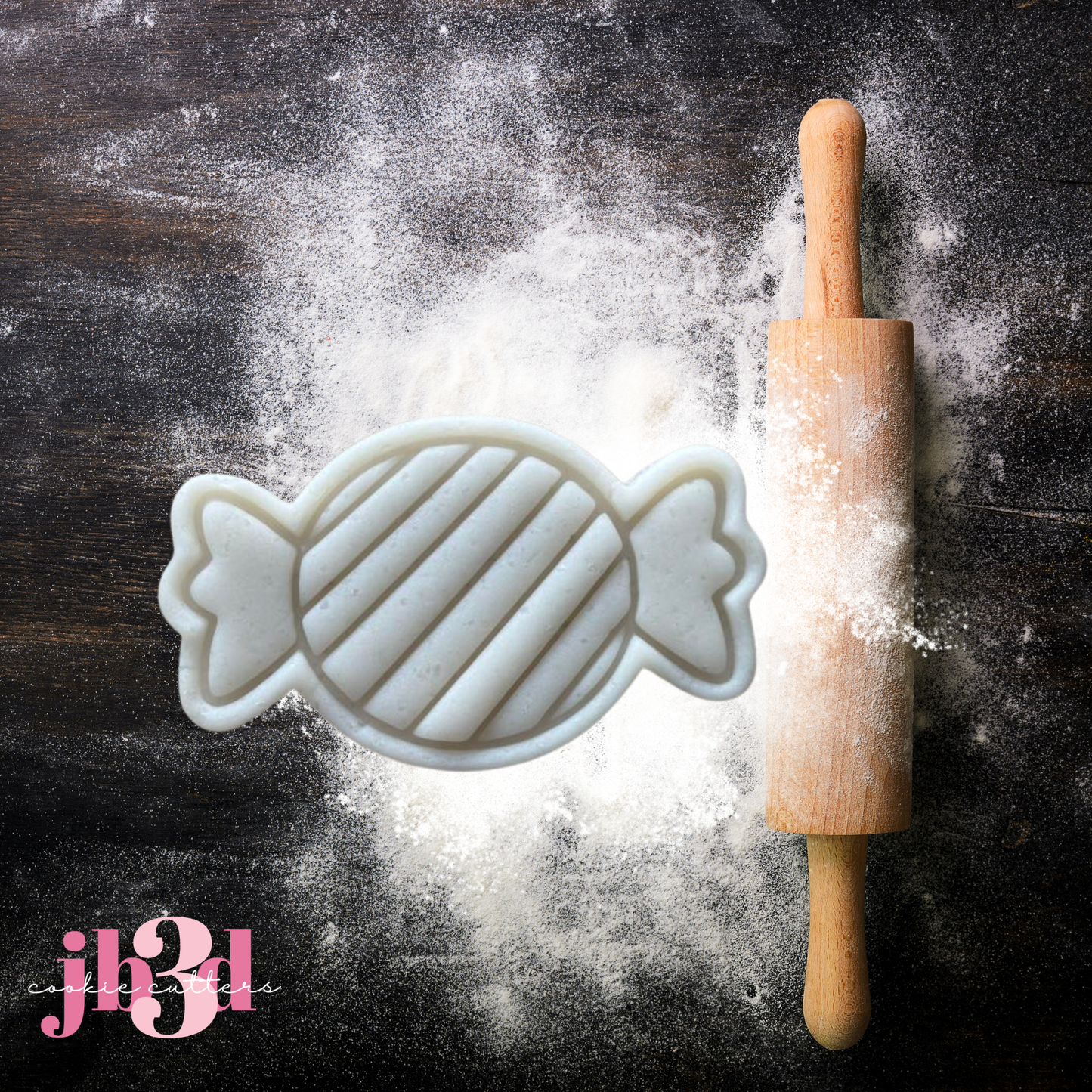 Lollies/Candy Assorted sizing - Cutters & Embosser Stamps